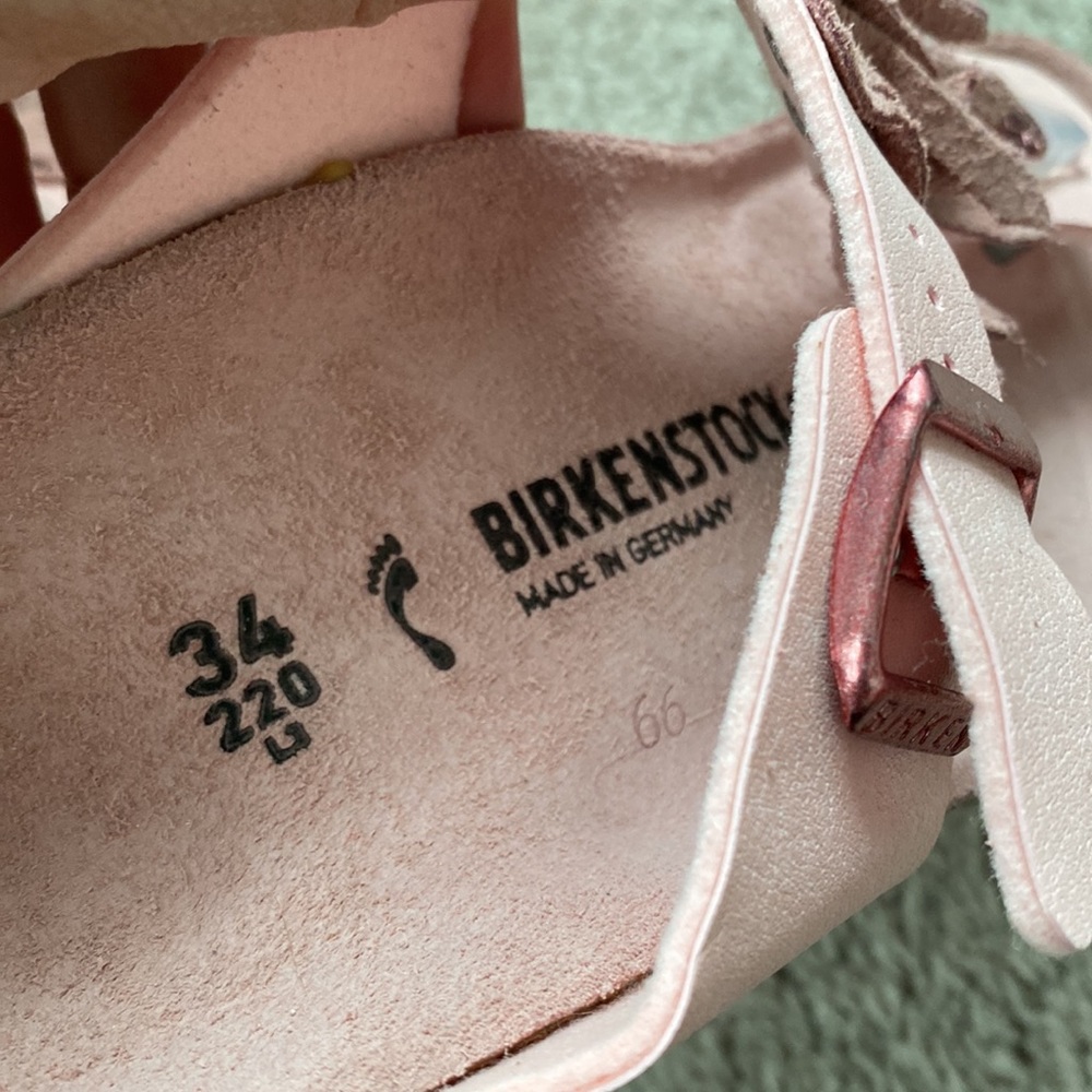 Birkinstock Fringes Rose Kids - Picture 3 of 4